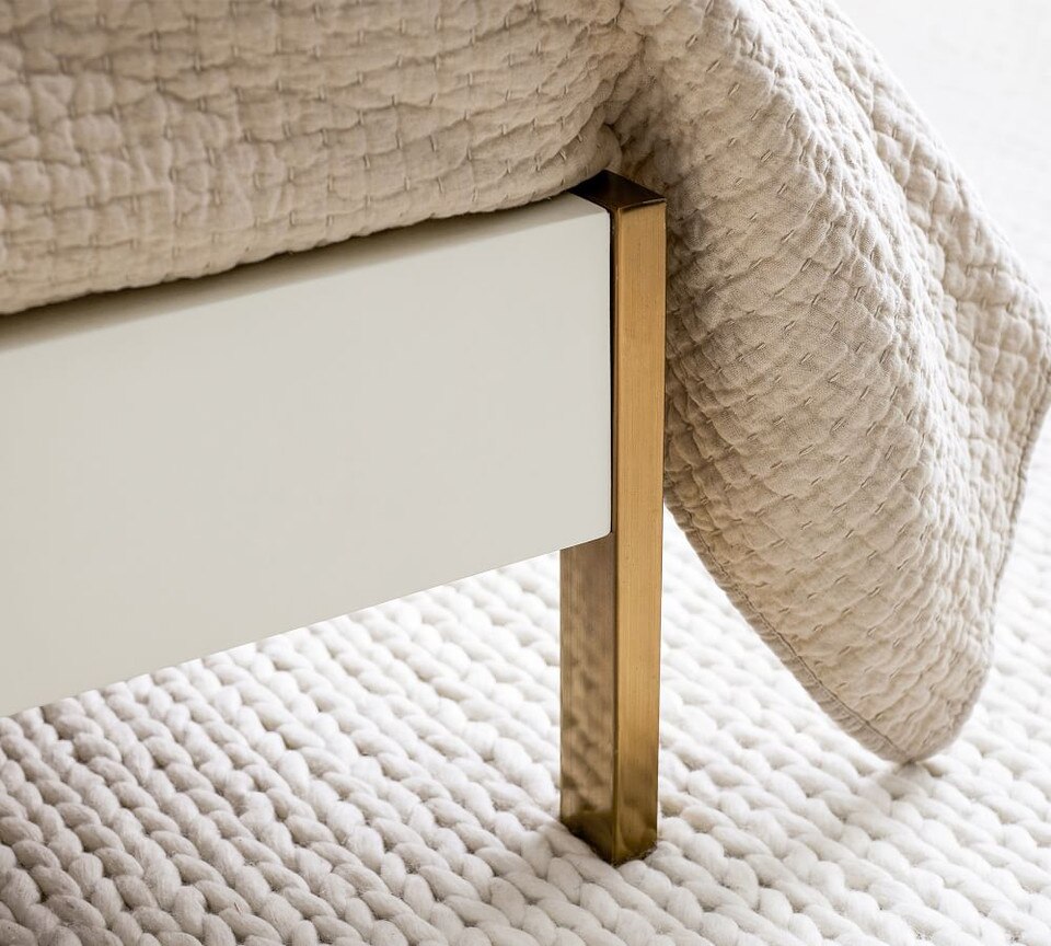 Delaney Platform Bed Pottery Barn Australia